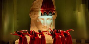 فرسان الشرق تجسد حكاية “زنوبيا” ملكة الشرق باوبرا الاسكندرية