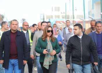 محافظ دمياط تجرى جولة تفقدية لمتابعة الموقف التنفيذى لمشروعات المبادرة الرئاسية ” حياة كريمة ” بقرية المحمدية بمركز كفر سعد