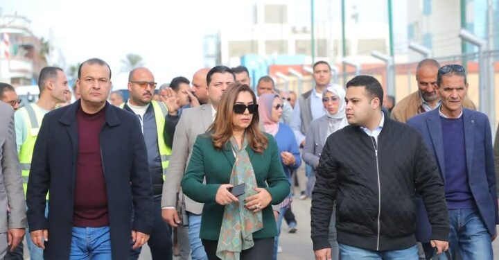 محافظ دمياط تجرى جولة تفقدية لمتابعة الموقف التنفيذى لمشروعات المبادرة الرئاسية ” حياة كريمة ” بقرية المحمدية بمركز كفر سعد