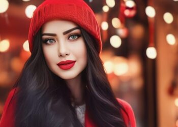 الإعلامية ندى حجازي تحتفل بأجواء الكريسماس