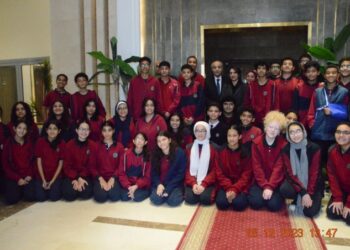 وزير التموين  : لطلبة مدارس النيل الدولية العلم هو أساس قوة الدول