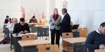 انتظام سير أعمال الامتحانات بالجامعة المصرية اليابانية للعلوم والتكنولوجيا