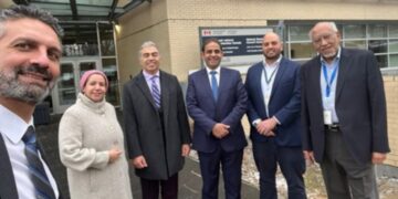 رئيس قطاع الشئون الثقافية والبعثات يزور المجلس القومي للبحوث في كندا ويلتقي بمجموعة من الباحثين المصريين بالمركز