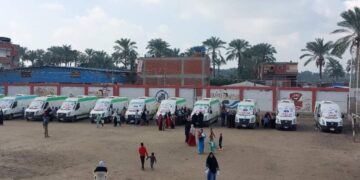 توقيع الكشف الطبى بالمجان على ٢٢٤٩ مواطن خلال قافلة طبية أطلقتها الصحة بأم الرضا الجديدة