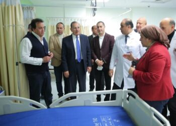 وزير الصحة ومحافظ كفرالشيخ يتفقدان مستشفي الأورام الجديد .. صرح طبى متميز على مساحة 8876 م2
