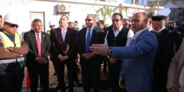 وزير الصحة ومحافظ كفرالشيخ يتفقدان مستشفى الحامول المركزى على مساحة 9000م2