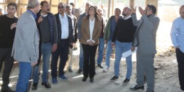 وزيرة الثقافة تتفقد عددًا من المواقع الثقافية قيد الإنشاء والتطوير بمحافظة أسوان لمتابعة الموقف التنفيذي وسير العمل بها
