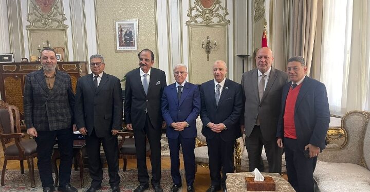 جمعية رجال الأعمال المصرية المغربية تزور وتقدم التهنئة  لسفير المغرب بتوليه منصبه الجديد
