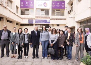 زيارة وفد رفيع المستوى من وكالة التعاون الكورى (KOLCA) يرافقه وفد من الأمم المتحدة والمجلس القومى للمراة لجامعة عين شمس