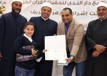 النائب محمد سعيد الدابى يشارك في حفل دار الندى لتكريم الحافظين والحافظات للقرآن الكريم