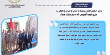 حصاد أنشطة وزارة التعليم العالي والبحث العلمي في أسبوع