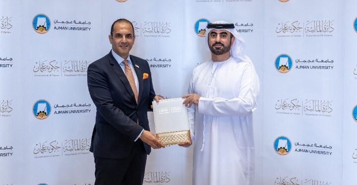 مذكرة تفاهم بين ماليّة وجامعة عجمان لتعزيز العمل المشترك وتبادل الخبرات