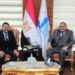 رئيس جامعة كفر الشيخ يستقبل الدكتور أحمد أبو اليزيد رئيس مجلس إدارة شركة الدلتا للسكر لمناقشة رسالة ماجستير بكلية الزراعة بالجامعة