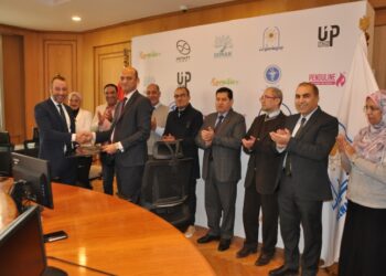 *كلية الصيدلة جامعة حلوان توقع اتفاقية تعاون مع شركة براند أحد الشركات الرائدة في صناعة مستحضرات التجميل*