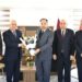 رئيس جامعة الفرات الأوسط التقنية يستقبل المهنئين بمناسبة تسنمه منصب رئاسة الجامعة
