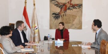 وزيرة الثقافة تلتقي مدير المجلس البريطاني لبحث المزيد من التعاون خلال الفترة المقبلة