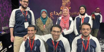 فريق الدوري الثقافي بجامعة كفر الشيخ يفوز بالمركز الاول على مستوي الجامعات المصرية في مهرجان إبداع فى نسخته الثانية عشر
