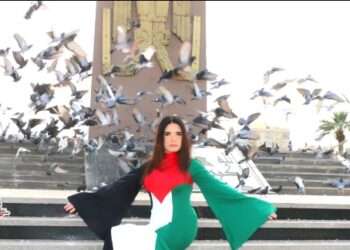 ميرنا وليد بإطلالة رائعة بسيشن الحب والسلام