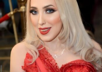 احتفالا بعيد الحب .. حنان حسين في  جلسه تصوير ب حفل ملكة جمال العرب ٢٠٢٤