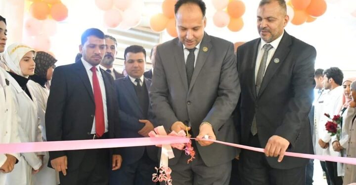 الزبيدي يفتتح حملة لفحص الدوري في المعهد التقني كربلاء