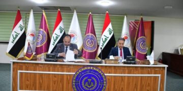 توقيع مذكرة تفاهم علمي بين جامعتي الفرات الأوسط التقنية والبيان الاهلية