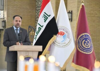 جامعة الفرات الأوسط التقنية تقيم احتفالا بهيجاً بمناسبة مولد الإمام الحسين عليه السلام