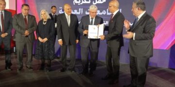 وزير التعليم العالي يشهد فعاليات حفل توزيع شهادات التصنيف العربي للجامعات 2023م
