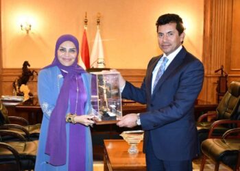 *وزير الشباب والرياضة يلتقي بنائب رئيس مجلس إدارة الاتحاد العربي للتسويق الرياضي لبحث التعاون المستقبلي