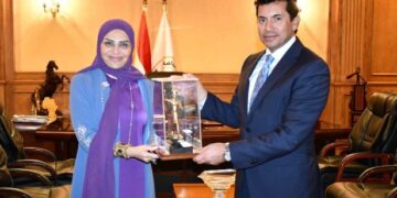 *وزير الشباب والرياضة يلتقي بنائب رئيس مجلس إدارة الاتحاد العربي للتسويق الرياضي لبحث التعاون المستقبلي