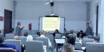 جامعة الفرات الأوسط التقنية تقييم ورشة عمل بعنوان التعليم الأخضر والجامعة المستدامة