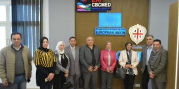مدينة الأبحاث العلمية تستقبل وفدًا من أكاديمية البحث العلمي والتكنولوجيا ومركز بحوث الإلكترونيات