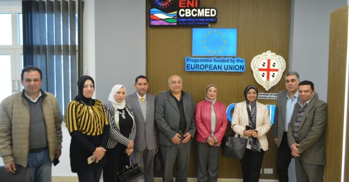 مدينة الأبحاث العلمية تستقبل وفدًا من أكاديمية البحث العلمي والتكنولوجيا ومركز بحوث الإلكترونيات