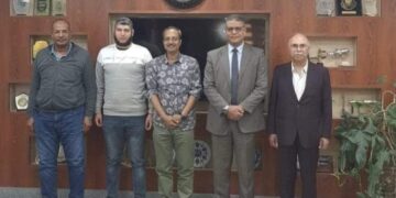 برعاية وزير التعليم العالي   هيئة الاستشعار من البُعد تبحث تعزيز التعاون مع المركز الدولي لتحسين الذرة والقمح