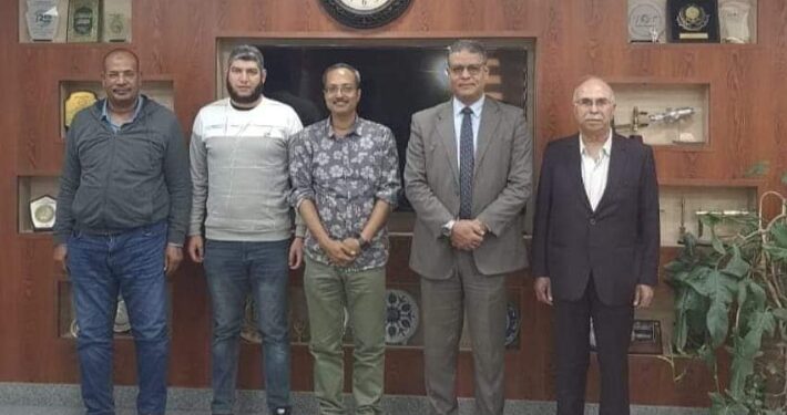 برعاية وزير التعليم العالي   هيئة الاستشعار من البُعد تبحث تعزيز التعاون مع المركز الدولي لتحسين الذرة والقمح