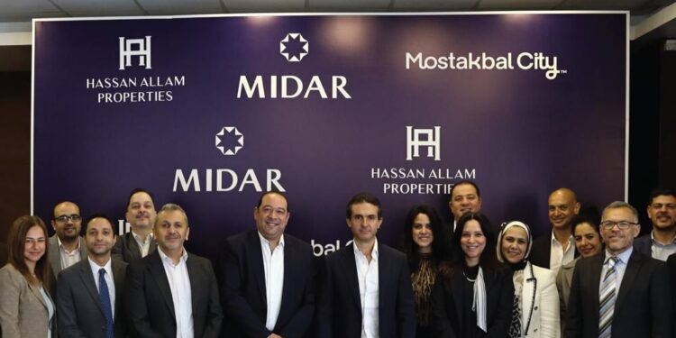 “ميدار” تتعاقد مع “حسن علام العقارية ” لتطوير مشروع جديد في “مستقبل سيتي” باستثمارات تبلغ 35 مليار جنيه
