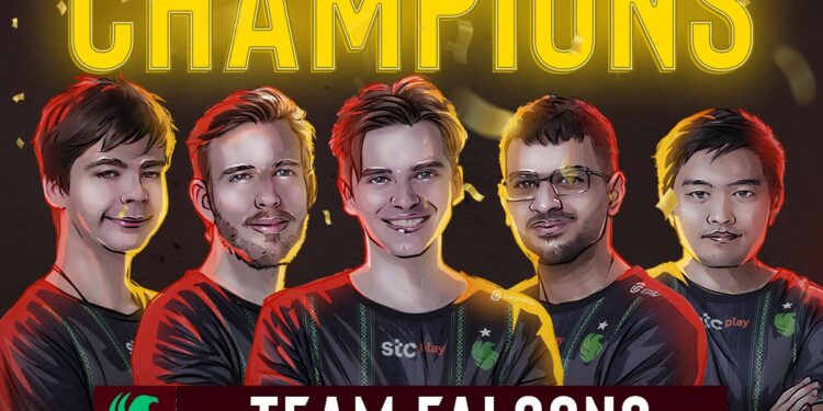 الفريق السعودي فالكونز يتوج بلقب بطولة دريم ليج موسم 22