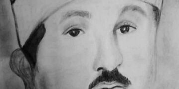 كوثر السيد الكفراوي» تبدع في رسم الشخصيات الرمضانية.. الشيخ محمود البنا قارئ القران الكريم