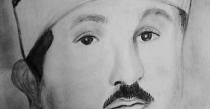 كوثر السيد الكفراوي» تبدع في رسم الشخصيات الرمضانية.. الشيخ محمود البنا قارئ القران الكريم