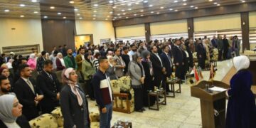 جامعة الفرات الأوسط التقنية تنظم المهرجان الجامعي لعرافة الحفل والالقاء