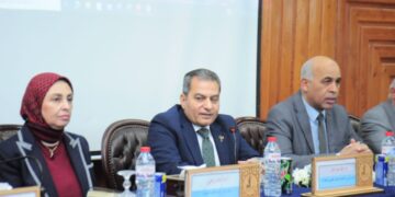 جامعة كفر الشيخ تستقبل نائب رئيس الهيئة القومية لضمان جودة التعليم والاعتماد وفرق الاعتماد البرامجى بالهيئة