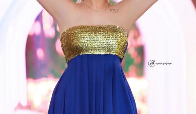 نجاح مذهل البلوجر الذهبىة مايا ادم ويتم تكريمها فى مهرجان ميس ميكب