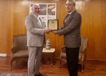 وزير العدل اللبناني يستقبل السفير احمد الحسني رئيس الاتحاد العربي لمكافحة التزوير والتزييف لبحث سبل التعاون