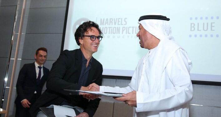 مارفيلز توقع شراكة عالمية مع شركة إنتاج إيطالية لتطوير صناعة السينما الإماراتية