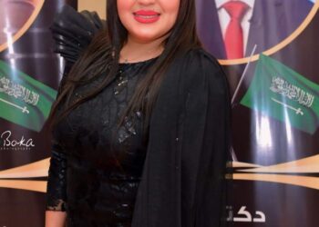 تألق المنتجة منى النجار في مهرجان (Egy Makeup)