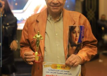 تكريم الفنان القدير عيد أبو الحمد في حفل توقيع كتاب(مطبخ و فاشون أخبار العرب