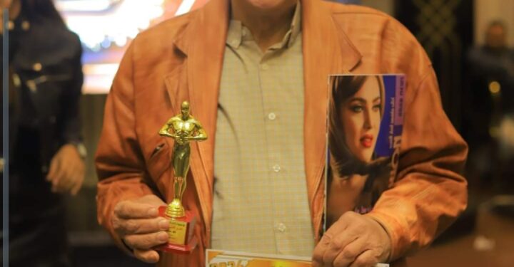 تكريم الفنان القدير عيد أبو الحمد في حفل توقيع كتاب(مطبخ و فاشون أخبار العرب