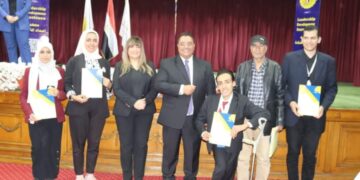 جامعة كفر الشيخ تحصد مراكز متقدمة بالملتقى القمي للطلاب ذوى القدرات الفائقة بمعهد إعداد القادة