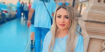 البلوجر مايا أدم مثل الملائكة فى أحدث جلسة تصوير لها