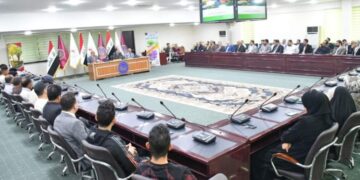 جامعة الفرات الأوسط التقنية تحتفي بمناسبة يوم التشجير الوطني