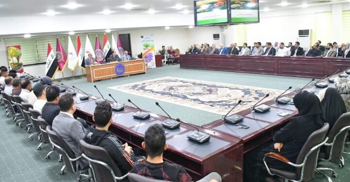 جامعة الفرات الأوسط التقنية تحتفي بمناسبة يوم التشجير الوطني